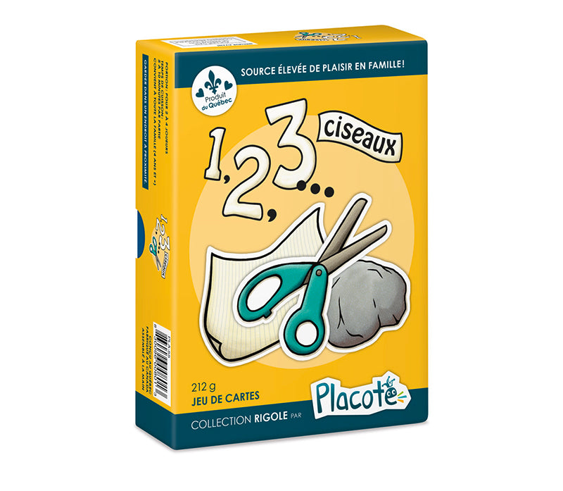 JEU PLACOTE - 1,2,3...CISEAUX