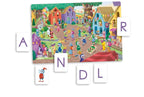 JEU PLACOTE - CHERCHE ET TROUVE - LES LETTRES MAJUSCULES - Version française