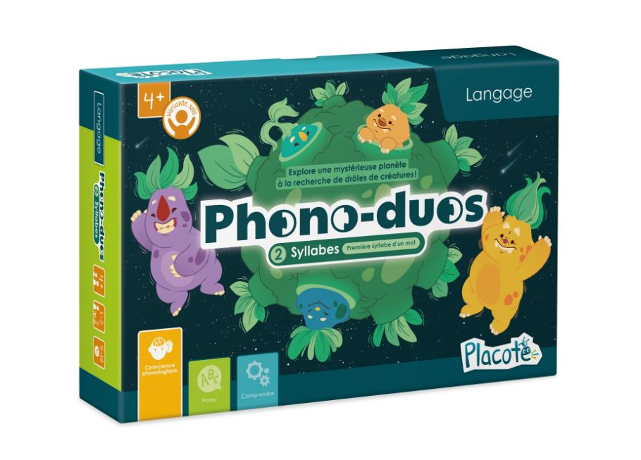 PHONO-DUOS GAME - SYLLABLES (FIRST SYLLABLE OF A WORD)