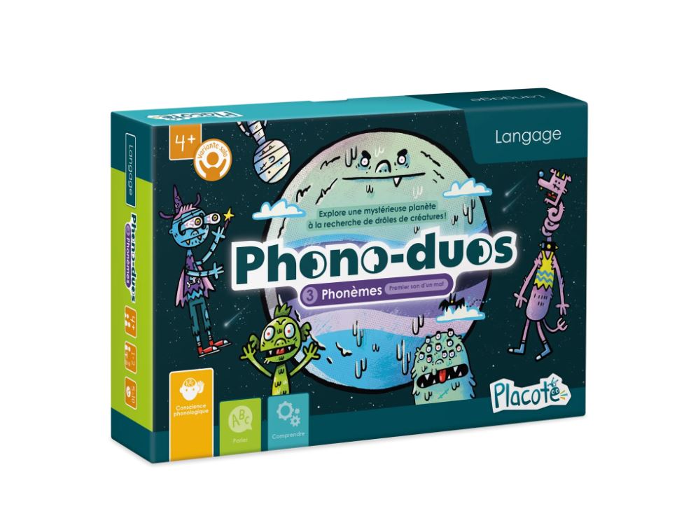 JEU PHONO-DUOS - PHONÈMES (PREMIER SON D'UN MOT)