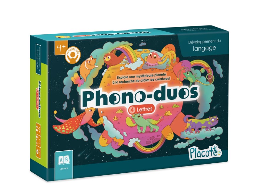 JEU PLACOTE - PHONO-DUOS - LETTRES