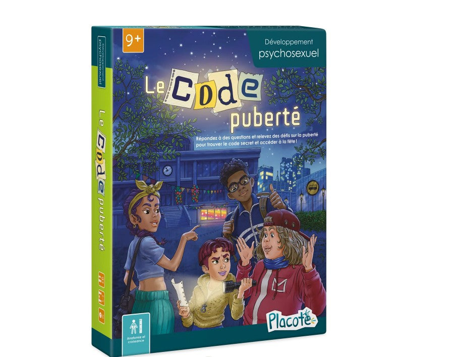 JEU PLACOTE - LE CODE PUBERTÉ - Version française