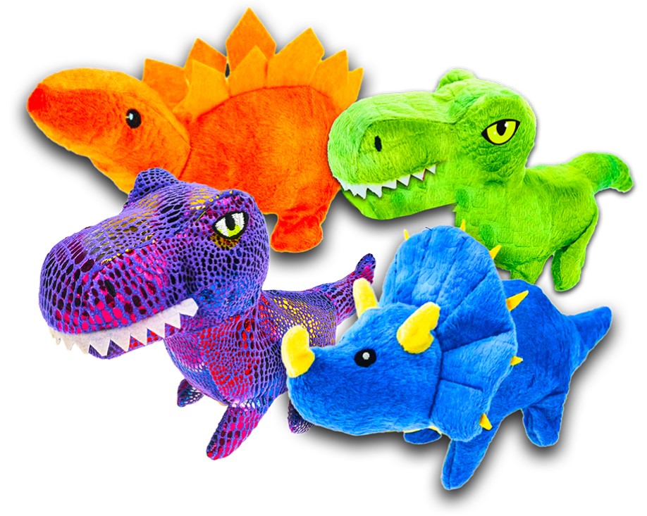 PELUCHE INTERACTIVE - DINOSAURE ASST