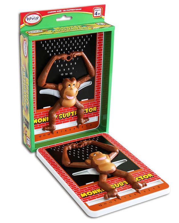 JEU LES SOUSTRACTIONS AVEC LE SINGE - Version multilingue