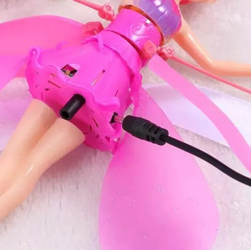 RECHARGEABLE FLYING FAIRY HAND CONTROLLED WITH USB CABLE INCLUDED