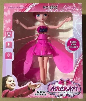 RECHARGEABLE FLYING FAIRY HAND CONTROLLED WITH USB CABLE INCLUDED