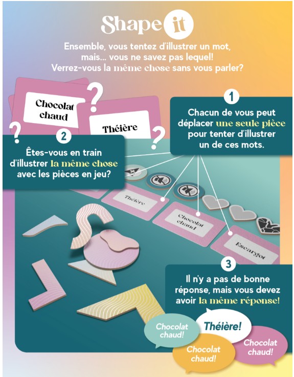 JEU SHAPE IT - Version française