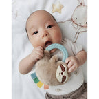 HOCHET EN PELUCHE AVEC ANNEAU DE DENTITION - KOALA - ITZY RITZY