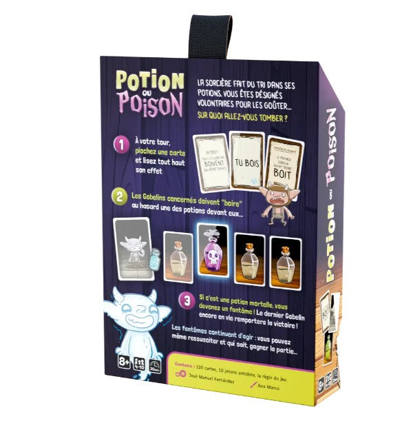 JEU POTION OU POISON - Version française