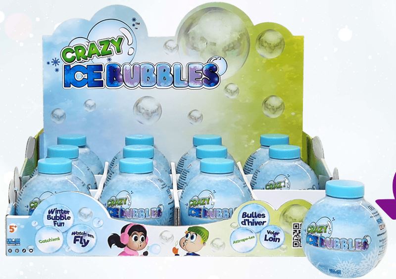 CRAZY ICE BUBBLES - BULLES D'HIVER
