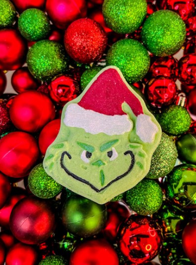 BOMBE DE BAIN - ARK! DES GENS (TÊTE DU GRINCH) 140G