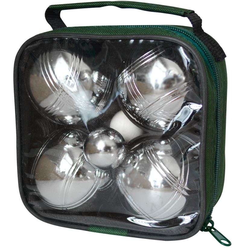 PETANQUE SET - SILVER (PACK OF 4)