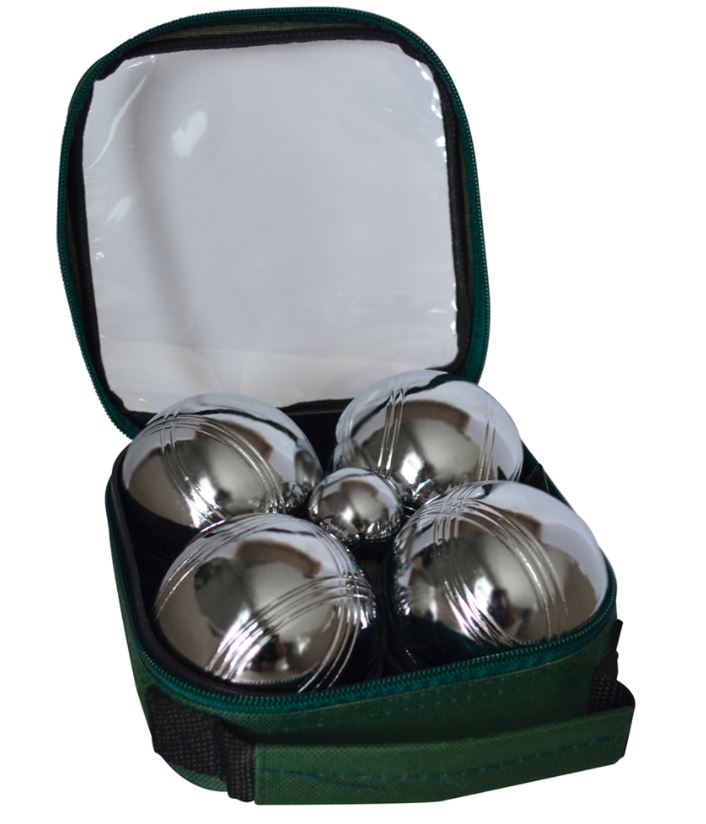 PETANQUE SET - SILVER (PACK OF 4)
