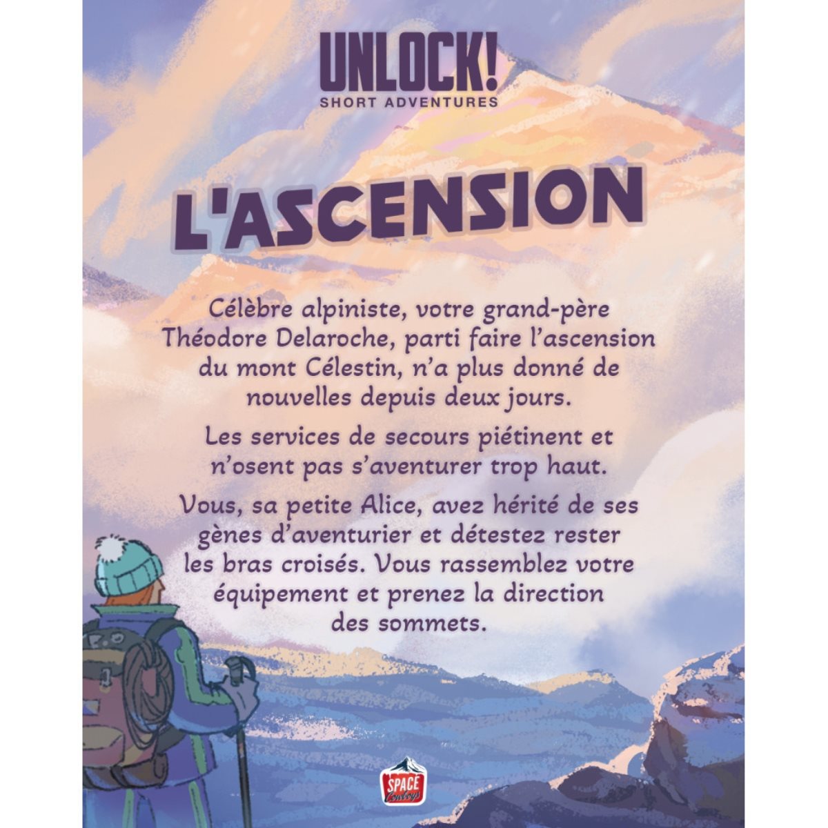JEU UNLOCK! - SHORT ADVENTURES #13 - L'ASCENSION