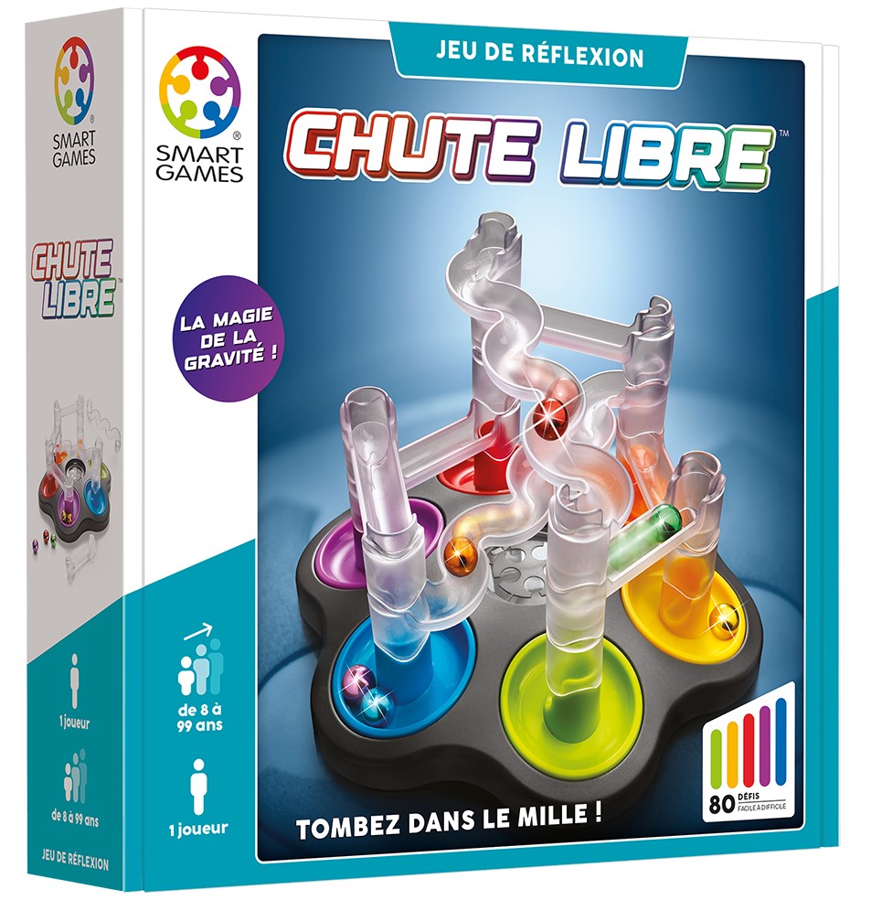 JEU SMART GAMES - CHUTE LIBRE !