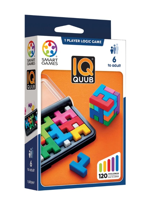 SMART GAMES - IQ QUUB - Multilingual version