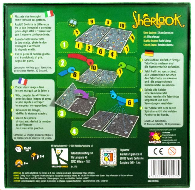 JEU SHERLOOK