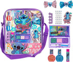 MAKEUP SET WITH STITCH COSMETIC BAGS ASST