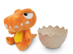 CRACKED EGG DINOSAUR PLUSH ASST