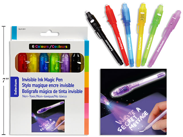 STYLO MAGIQUE ENCRE INVISIBLE