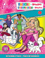 ACTIVITY BOOK - STICKER BY NUMBER ASST