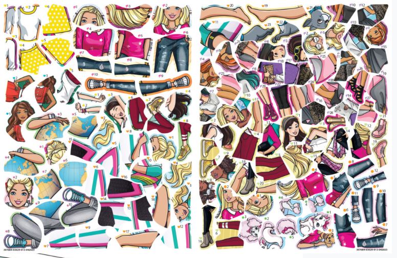 ACTIVITY BOOK - STICKER BY NUMBER ASST