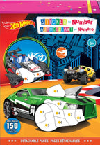 ACTIVITY BOOK - STICKER BY NUMBER ASST
