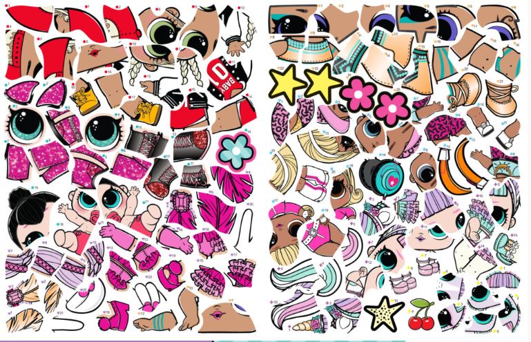 ACTIVITY BOOK - STICKER BY NUMBER ASST