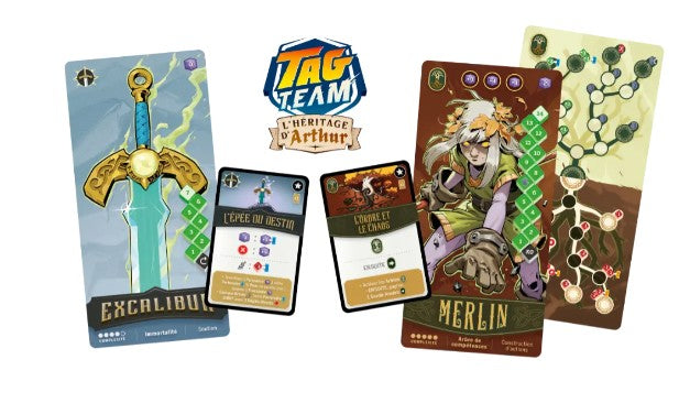 JEU TAG TEAM - L'HÉRITAGE D'ARTHUR - Version française