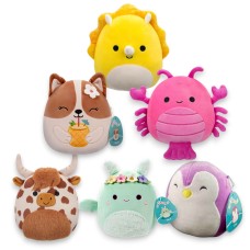 PELUCHE SQUISHMALLOWS - ANIMAUX 19 CM (7.5") ASST