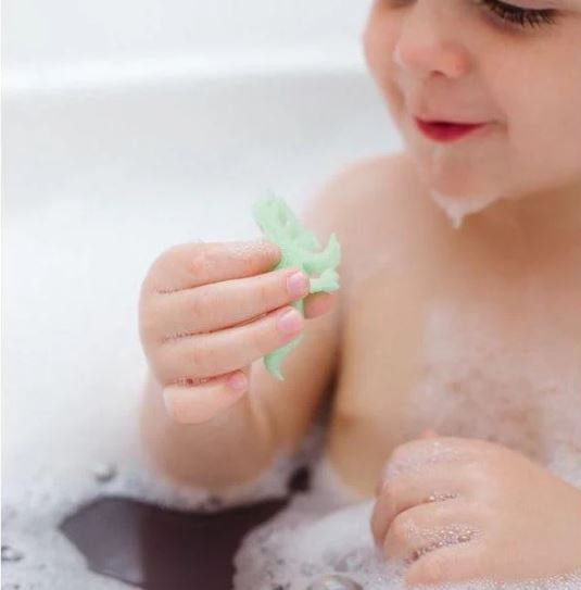 BOMBES DE BAIN AVEC JOUET ÉPONGE ASST