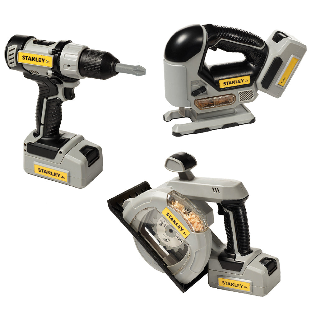 STANLEY JR. - ENSEMBLE DE 3 OUTILS ÉLECTRIQUES