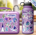 KPOP DEMON HUNTERS HOLOGRAPHIC STICKERS (K-POP WARRIORS) - 4 SHEETS