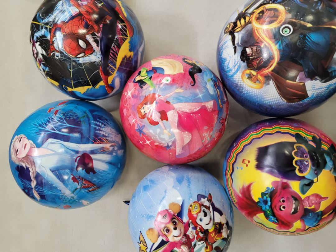 BALLONS LICENSES DE 9" ASST