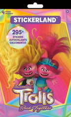 TROLLS STICKER BOOK - 4 PAGES