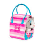 BATTAT PUCCI PUPS - GLAM BAG WITH PLUSH CAT