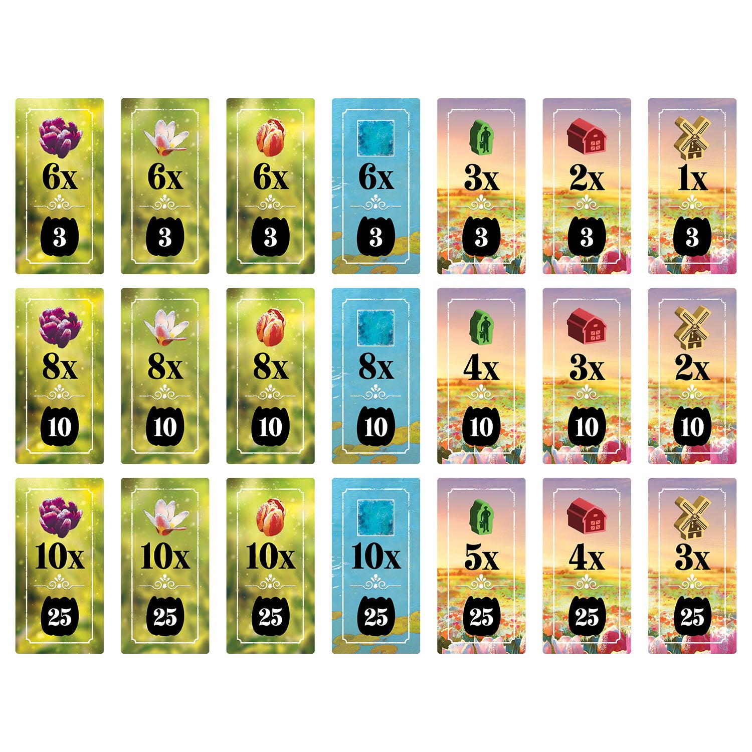 JEU FROSTED BLOOMS
