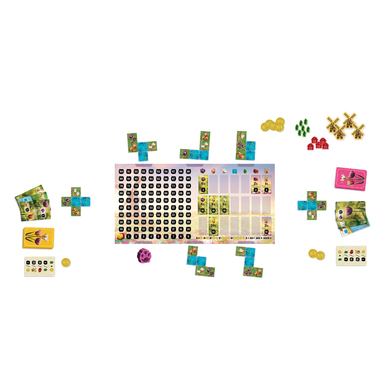 JEU FROSTED BLOOMS