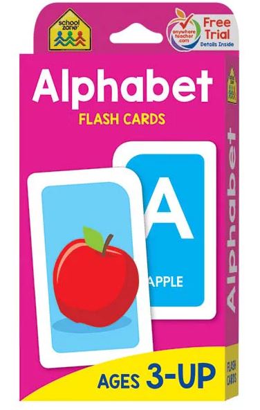 JEU ALPHABET CARTE EN ANGLAIS