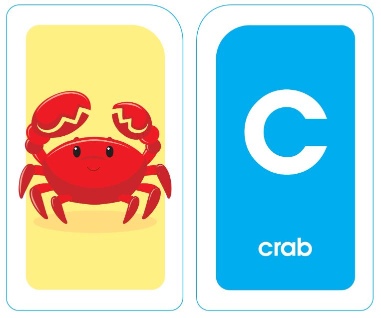 JEU ALPHABET CARTE EN ANGLAIS