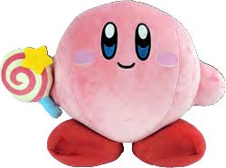 PLUSH - KIRBY WITH INVINCIBILITY CANDIES