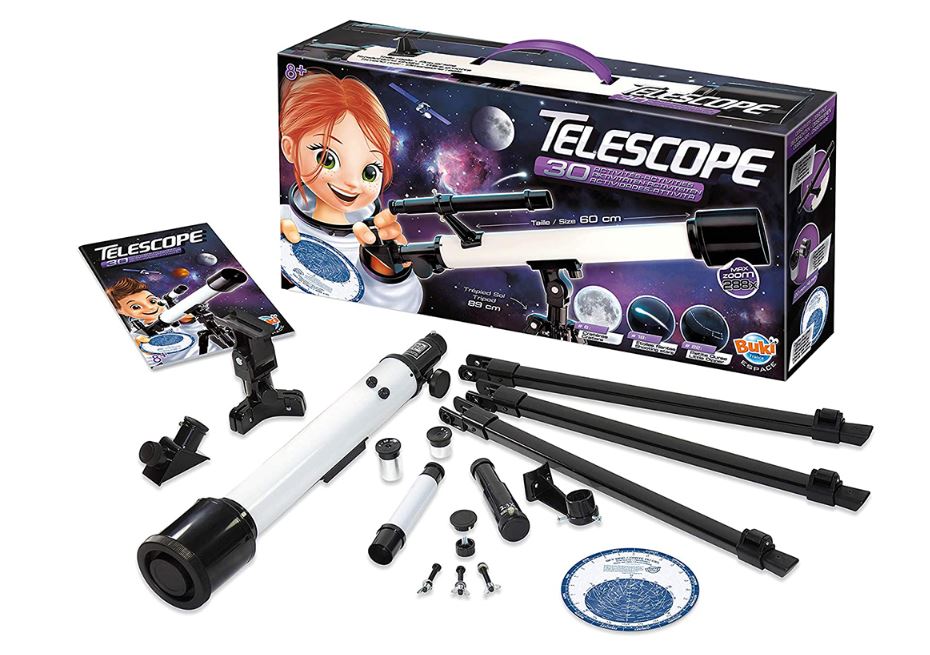 BUKI FRANCE SPACE - 50MM TELESCOPE 30 ACTIVITIES