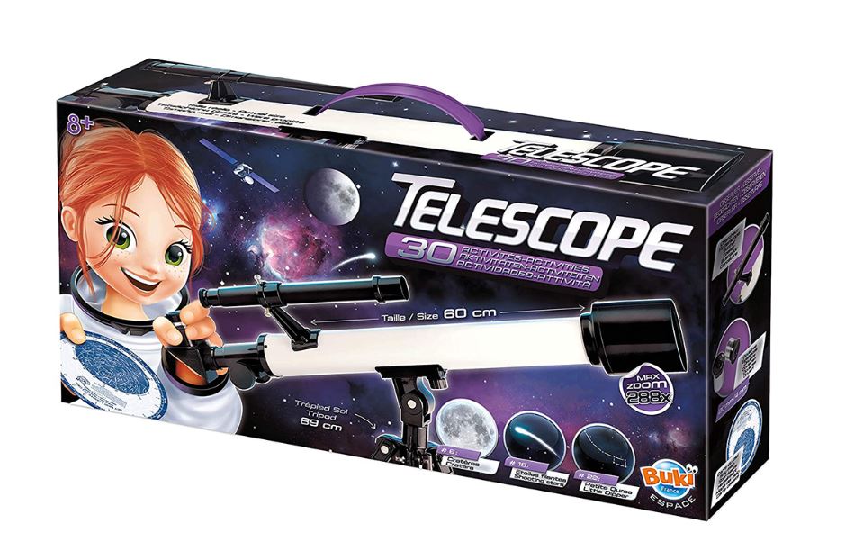 BUKI FRANCE SPACE - 50MM TELESCOPE 30 ACTIVITIES