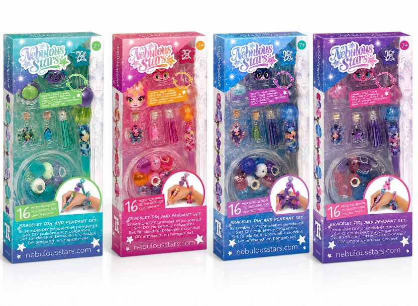 NEBULOUS STARS - ENSEMBLE CRAYONS À PERLER ET BRACELET ASST