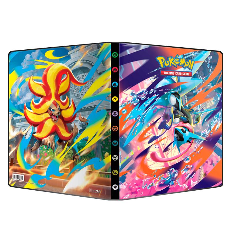 POKEMON CARD ALBUM - POKEMON 9PKT PORTFOLIO ME04 CHAOS RISING