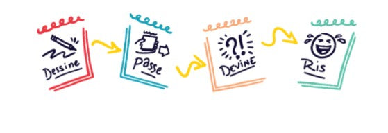 JEU TELESTRATIONS - ÉDITION QUÉBÉCOISE - NOUVELLE ÉDITION