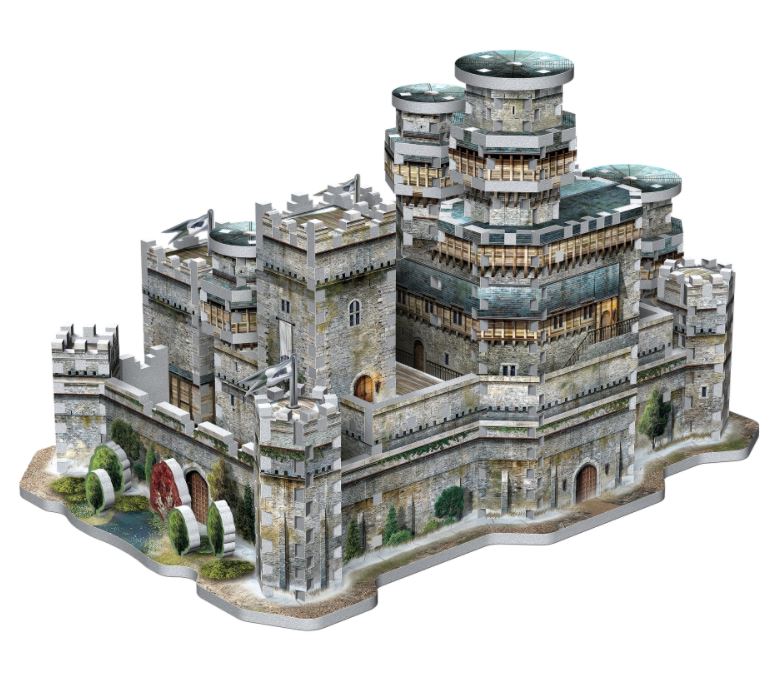 WREBBIT CASSE-TÊTE 3D 910 PIÈCES - WINTERFELL - TRÔNE DE FER