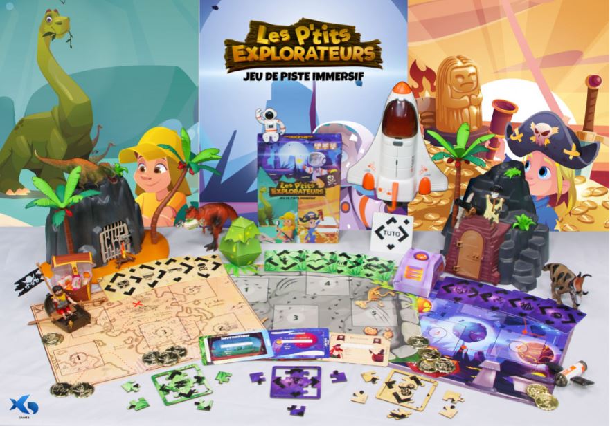 JEU LES P'TITS EXPLORATEURS - Version française