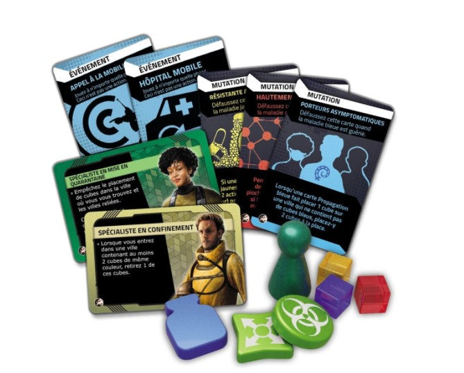 JEU PANDEMIC ZONE ROUGE - EUROPE