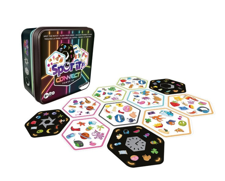 JEU SPOT IT! - CONNECT - POWER UP **EMBARGO** - Version multilingue